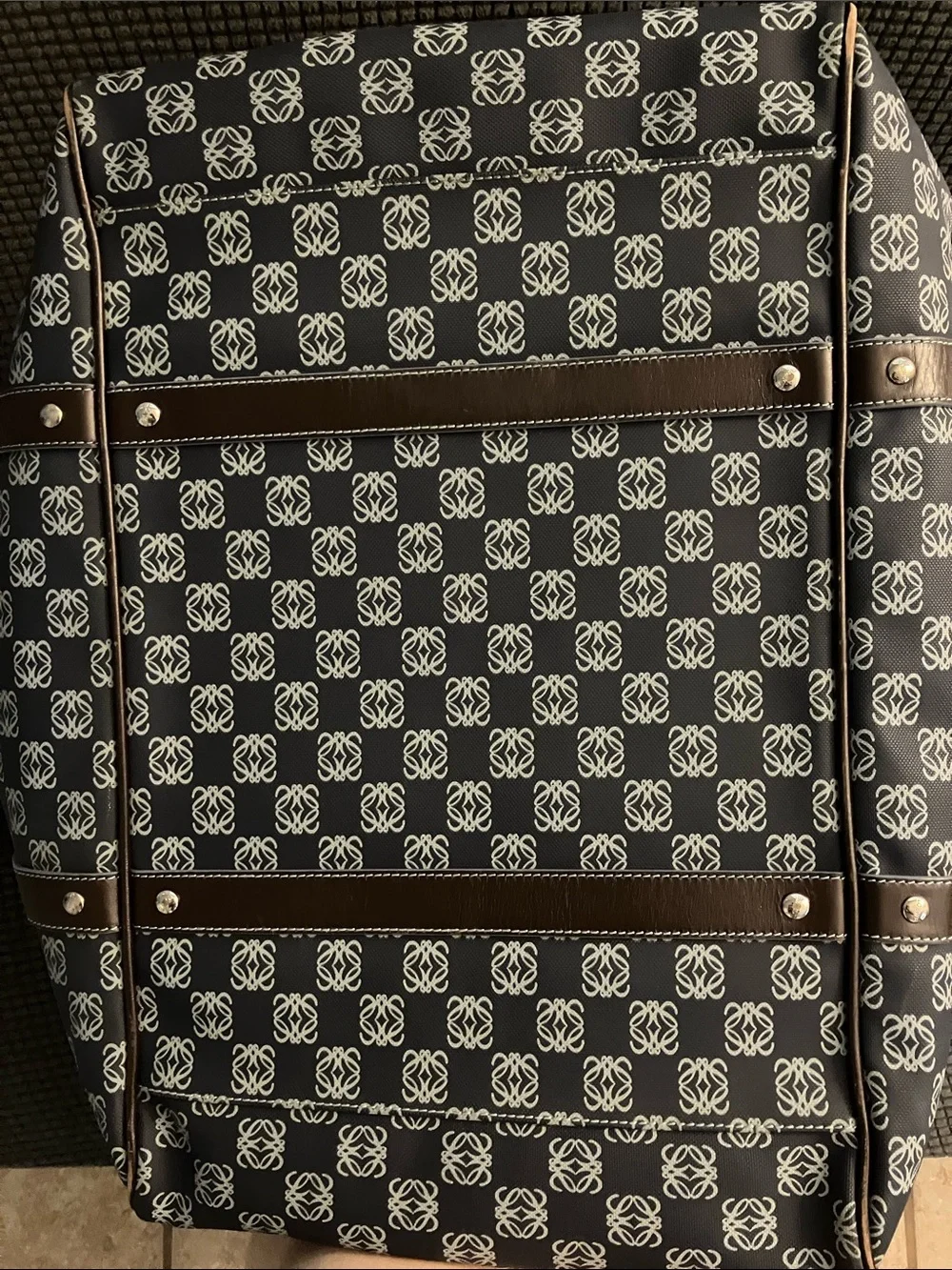Loewe Anagram duffle Travel bag